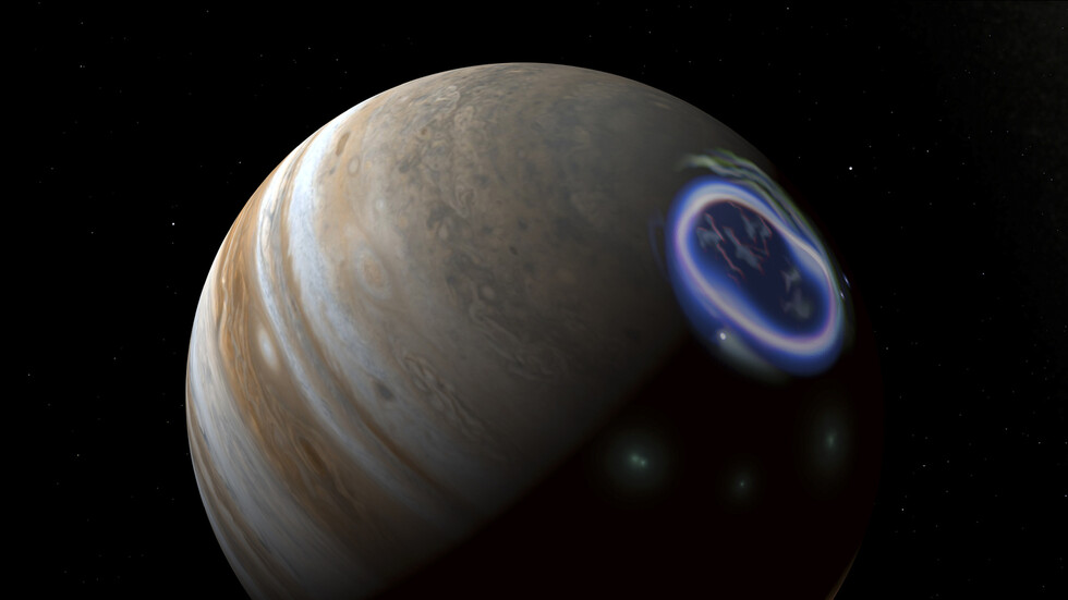 بيانات جونو وهابل تشرح آلية الشفق في الغلاف الجوي العلوي لكوكب المشتري