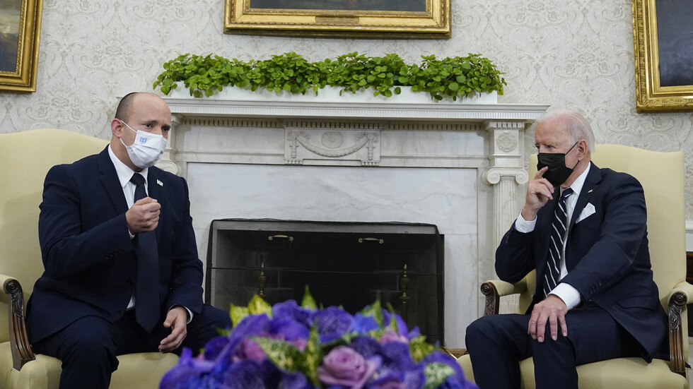 بينيت يبحث مع بايدن 