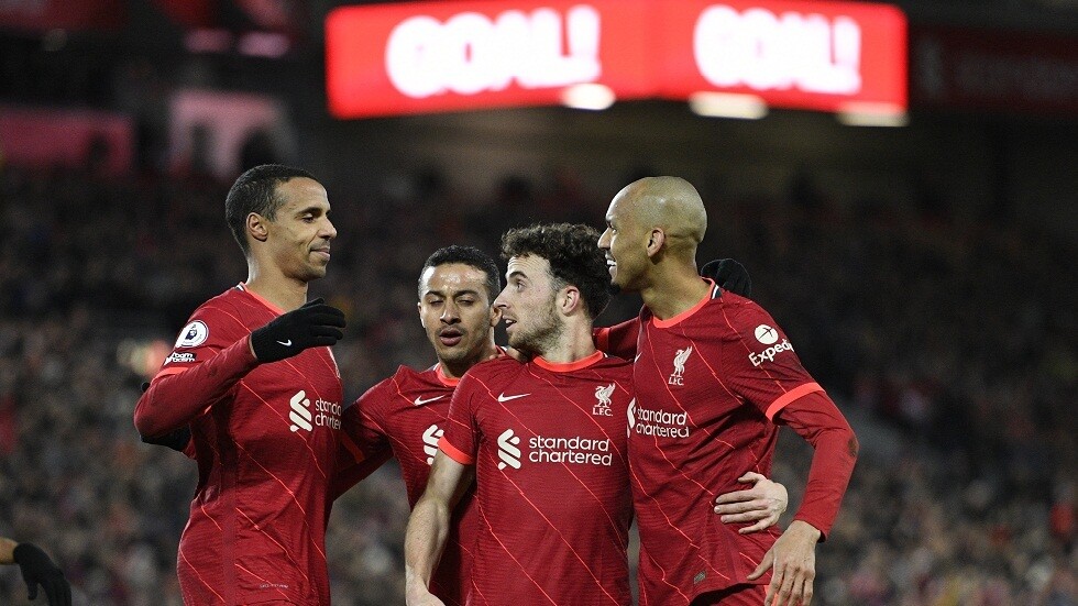 ثنائية جوتا تقود ليفربول لتجاوز عقبة ليستر سيتي في "البريميرليغ" (فيديو)