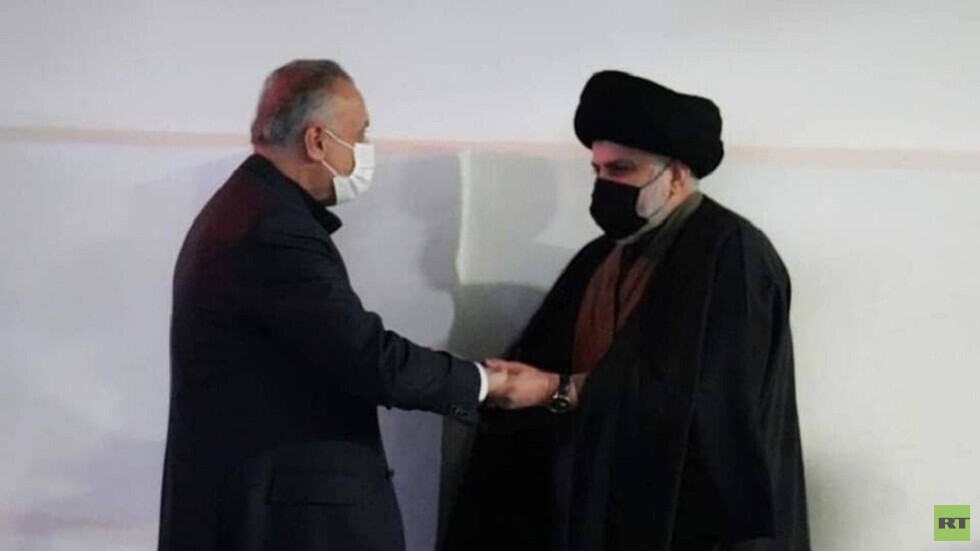 العراق.. اجتماع مغلق بين الصدر والكاظمي في مدينة النجف