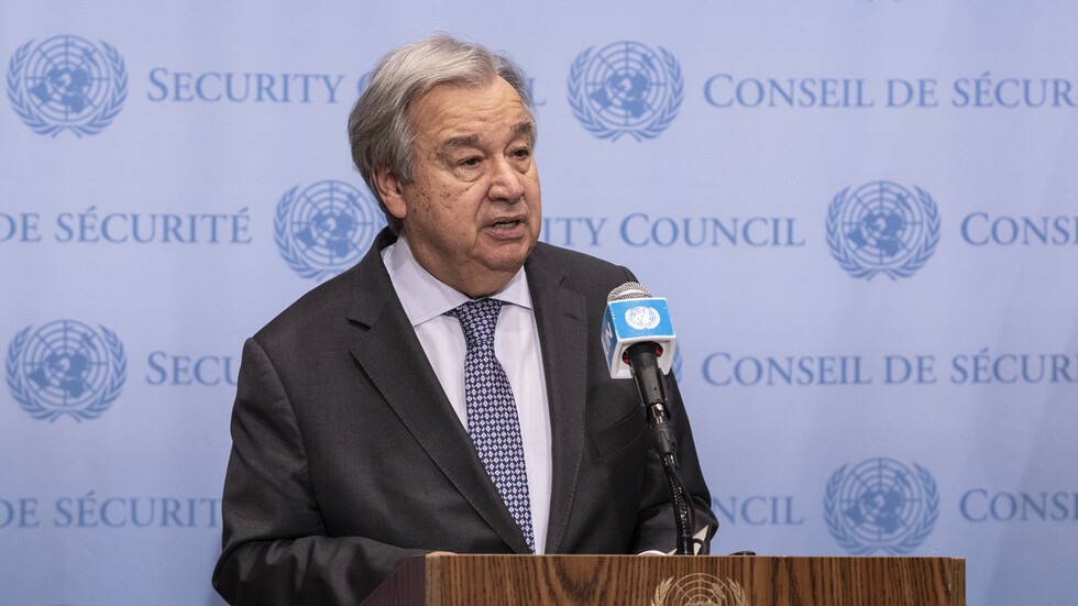 غوتيريش يجري اتصالين منفصلين مع وزيري خارجية روسيا وأوكرانيا