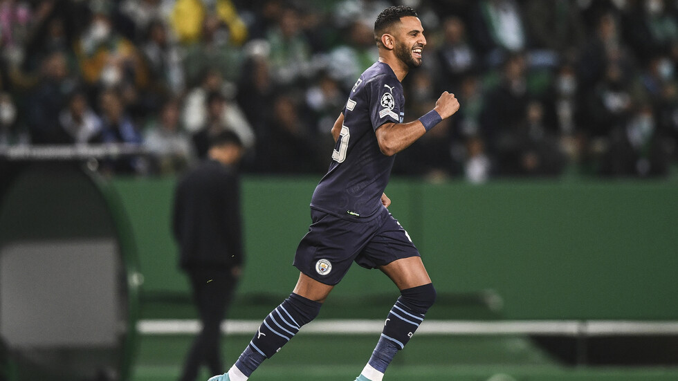 شاهد.. هدف محرز يعادل رقم جوتا ويطارد محمد صلاح