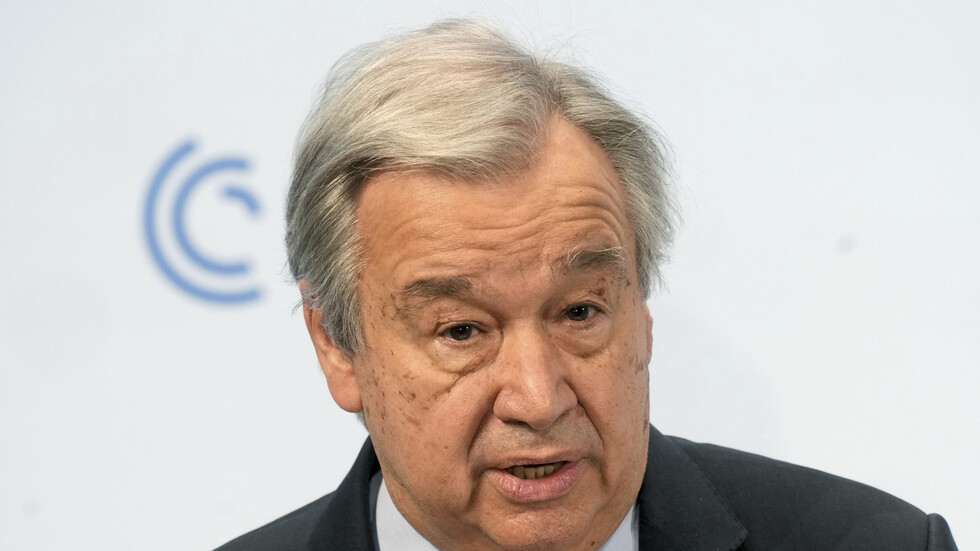 غوتيريش يحذر من أن اندلاع حرب في أوكرانيا سيصبح كارثة