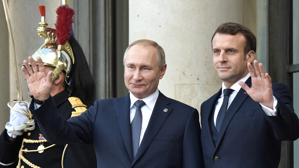 باريس: ماكرون وبوتين يتفقان على ضرورة إيجاد حل دبلوماسي للأزمة الأوكرانية