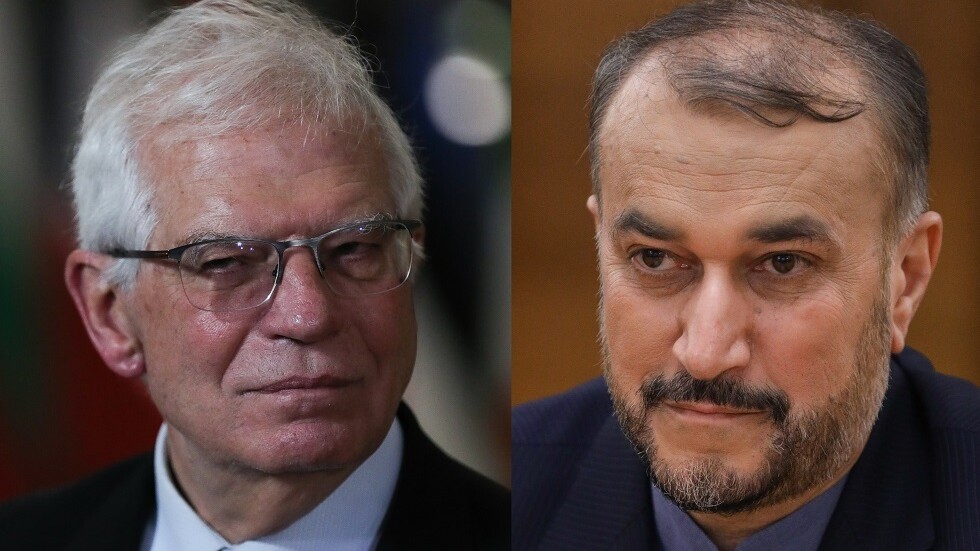 عبد اللهيان لبوريل: طهران لن تتجاهل خطوطها الحمراء بشأن الاتفاق النووي