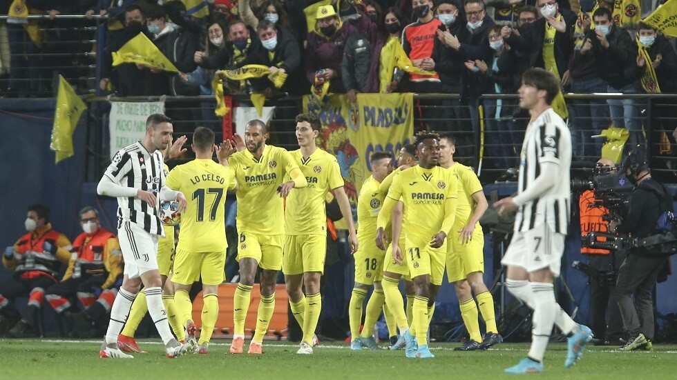 فياريال يجبر يوفنتوس على التعادل في دوري أبطال أوروبا (فيديو)