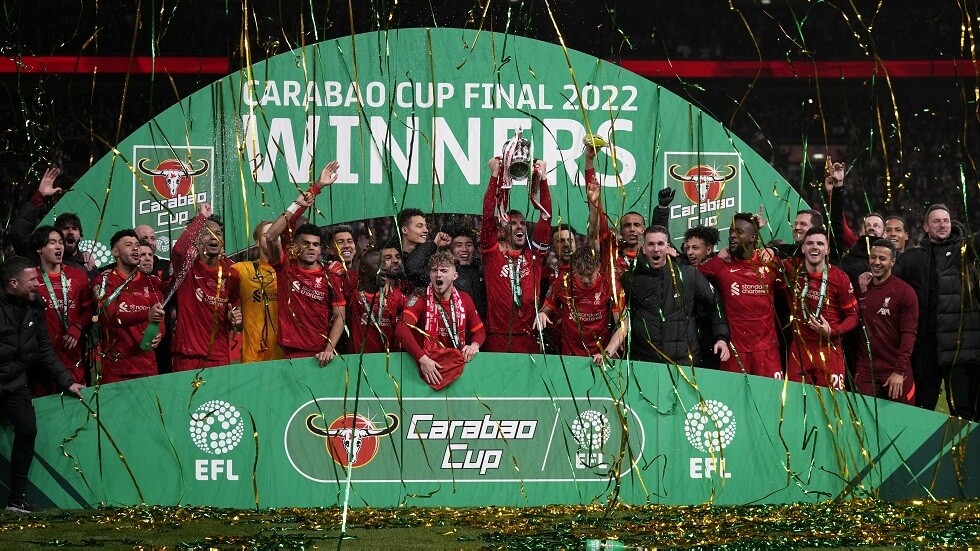 ليفربول يتوج بلقب كأس الرابطة الإنجليزية على حساب تشيلسي.. وينفرد بالرقم القياسي في الفوز بالبطولة