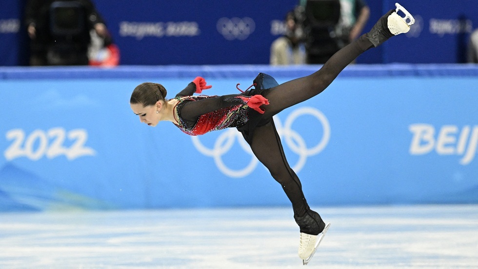 الروسية فالييفا تدخل تاريخ الأولمبياد بإنجاز غير مسبوق