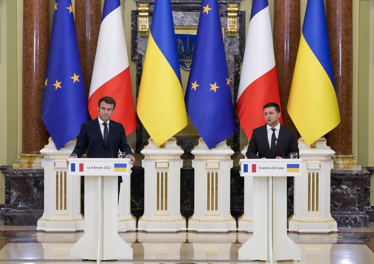 الرئيس الأوكراني: نتوقع عقد قمة مع قادة روسيا وفرنسا وألمانيا قريبا