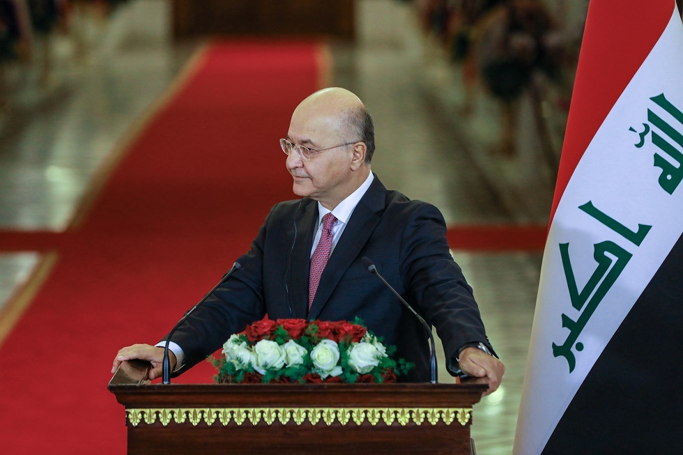 الرئيس العراقي يخاطب المحكمة الاتحادية بشأن 