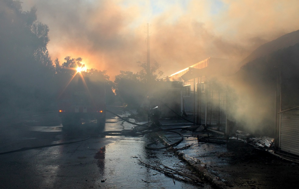 إصابة 12 شخصا في انفجار شرقي أوكرانيا
