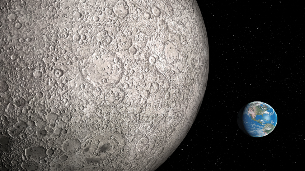 علماء يكتشفون ما يحدث على الجانب المشرق من القمر