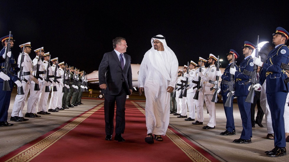 عبد الله الثاني: أمن الإمارات من أمننا