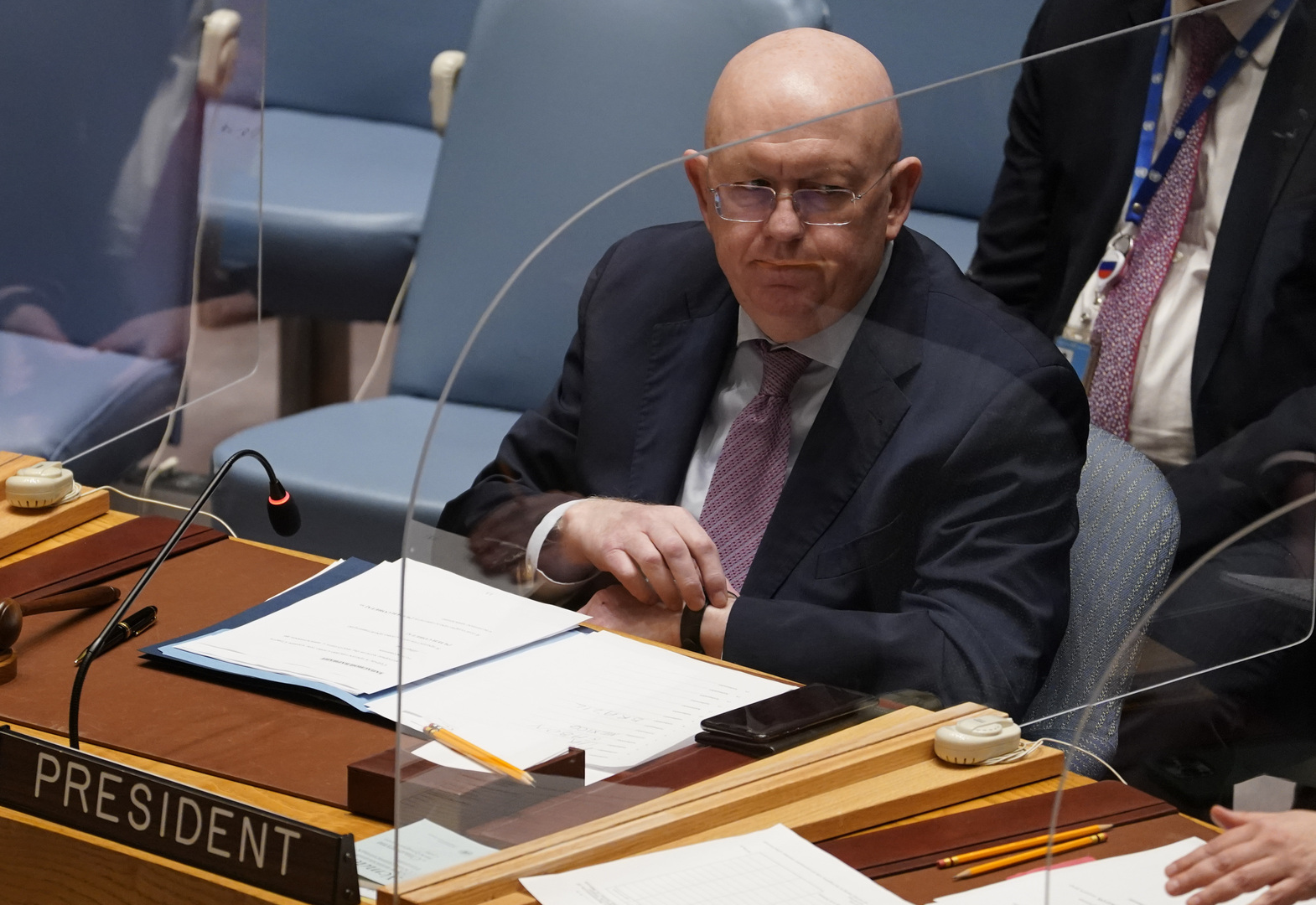 روسيا تعمل على مشروع قرار لمجلس الأمن حول الوضع الإنساني في أوكرانيا