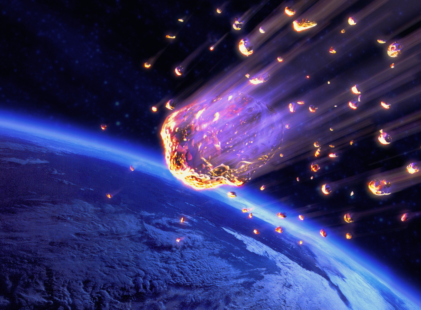 دراسة: نيزك تشيليابينسك الذي انفجر فوق روسيا عام 2013 ربما شارك في تشكيل قمرنا