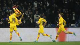 برشلونة يتألق على ملعب
