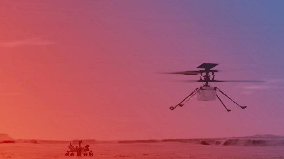 مروحية Ingenuity  أتمت رحلة أخرى فوق سطح الكوكب الأحمر