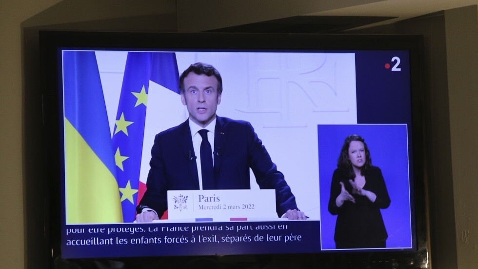 ماكرون: لم نختر الحرب في أوكرانيا والأيام القادمة ستكون أصعب