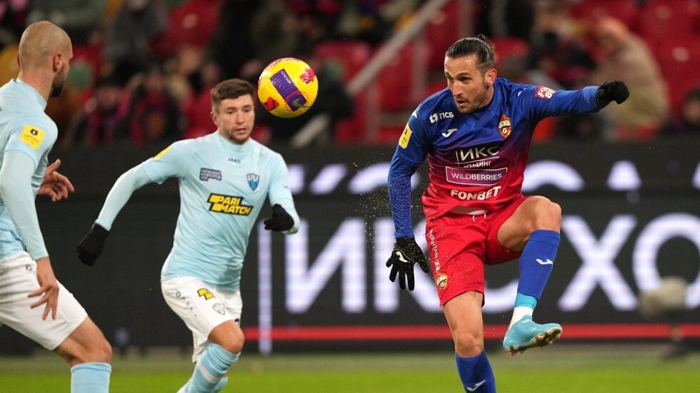 تسيسكا موسكو يهزم نيجني نوفغورود بهدف يوسف يازيسي