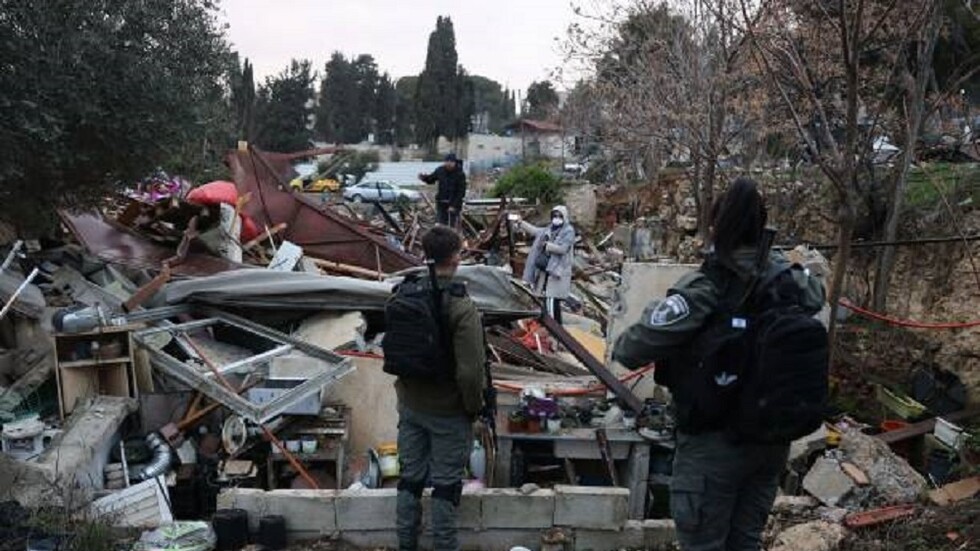 القوات الإسرائيلية تنفذ عمليات هدم في عدة مناطق فلسطينية