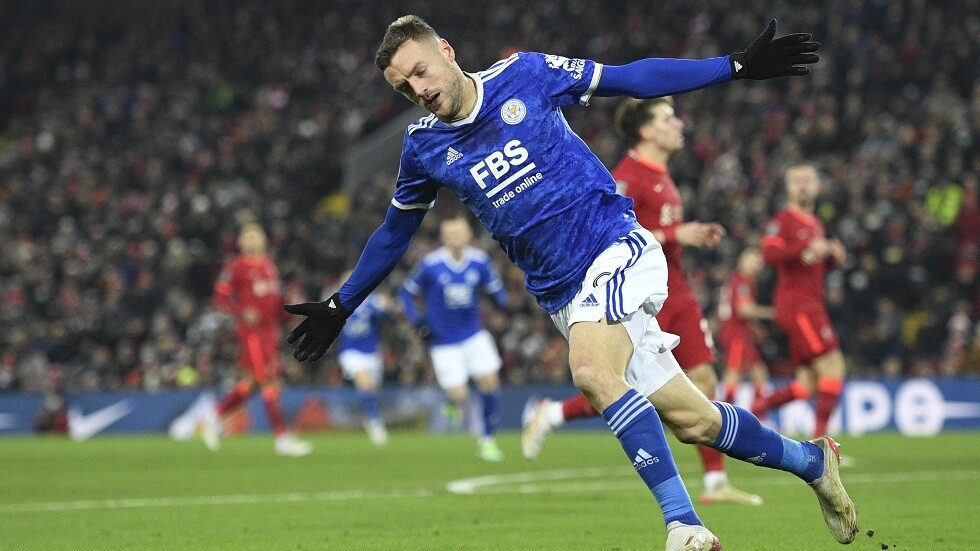 جيمي فاردي يغيب عن ليستر سيتي لـ"بضعة أسابيع" بسبب الإصابة