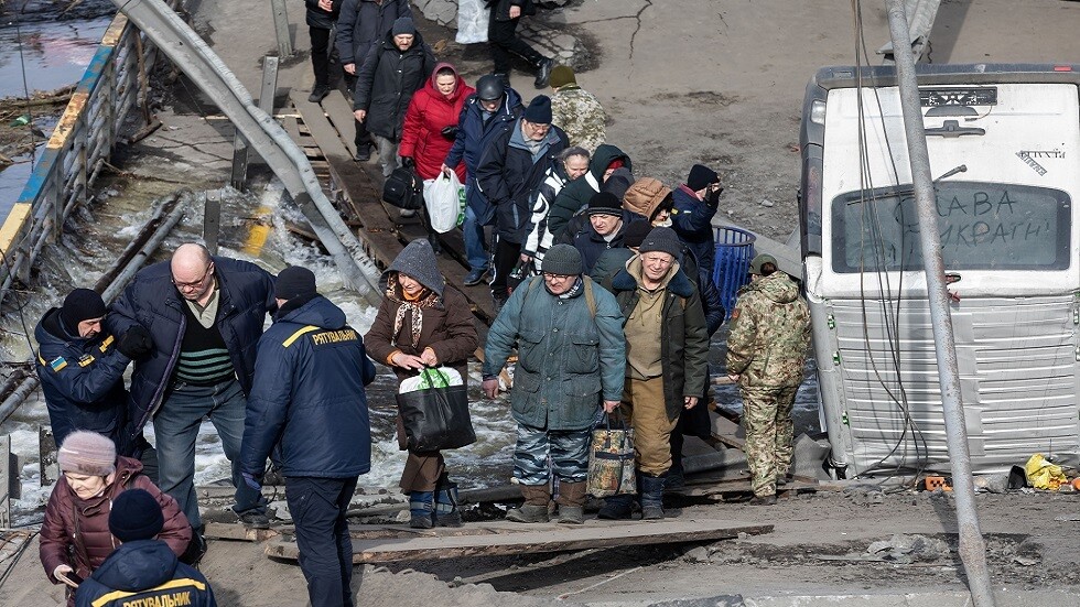 زيلينسكي: 35 ألف مدني تم إجلاؤهم من مدن أوكرانية الأربعاء