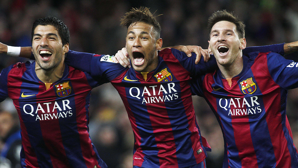 سواريز وفابريغاس يدافعان عن ميسي ونيمار