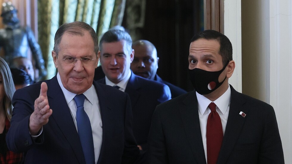 روسيا وقطر تبحثان التطورات الأخيرة حول أوكرانيا