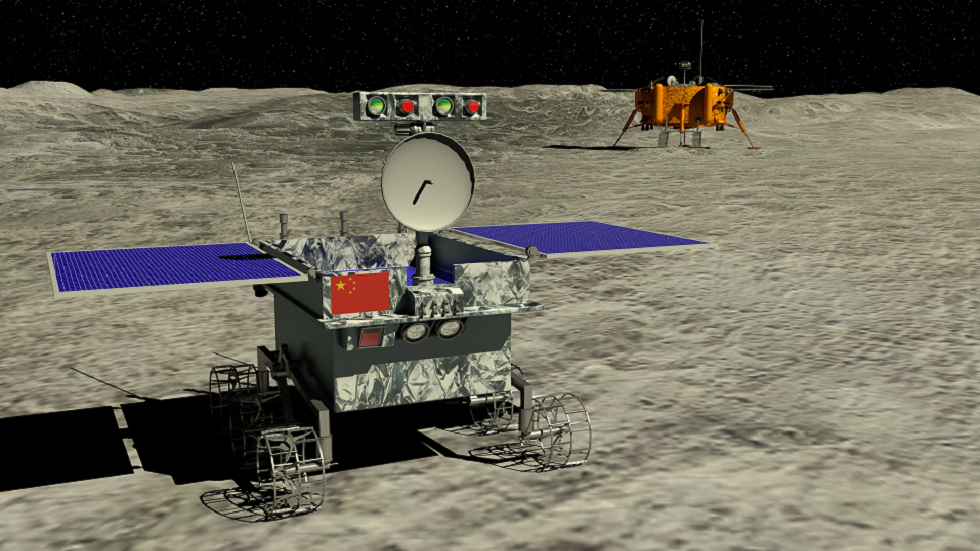 المركبة الجوالة الصينية تبعث صورة مذهلة من 