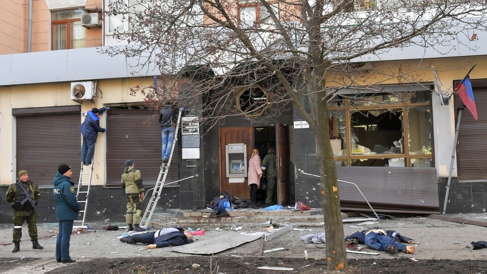 الدفاع الروسية: القوات الأوكرانية قصفت دونيتسك بصاروخ "توتشكا أو" محشو بذخيرة عنقودية