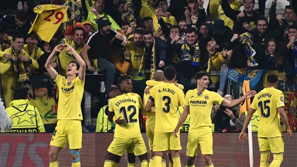 فياريال يفجر مفاجأة من العيار الثقيل في دوري الأبطال