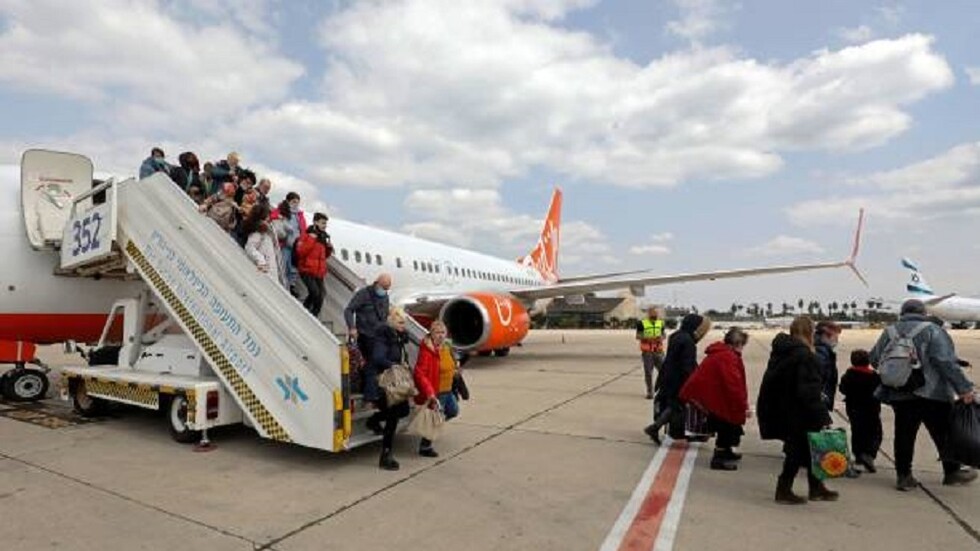 السلطات الإسرائيلية تعلن وصول 273 مهاجرا يهوديا جديدا من أوكرانيا