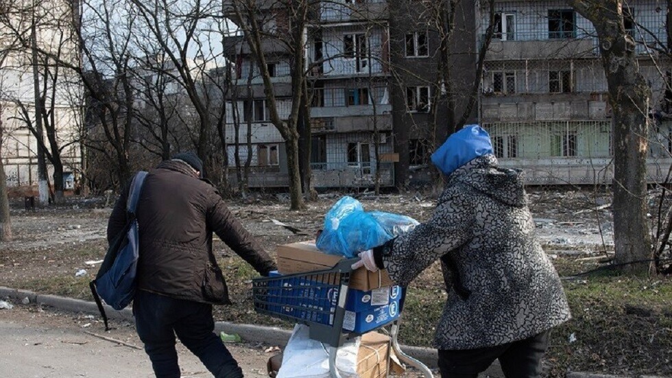 إجلاء 619 شخصا بينهم 134 طفلا  من ماريوبول إلى دونيتسك خلال الـ 24 ساعة الماضية