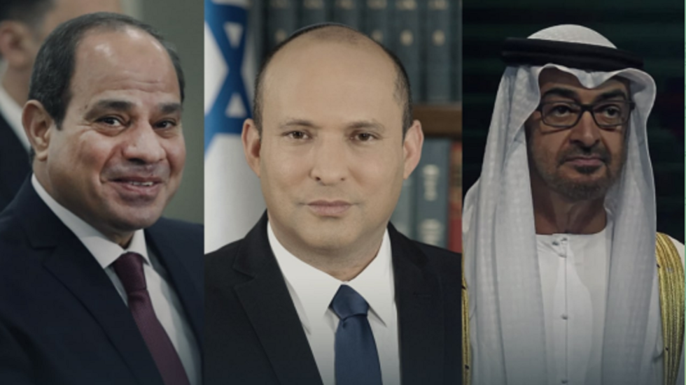 صحيفة إسرائيلية: بينيت بحث مع السيسي وبن زايد تغيير المواقف تجاه الأسد