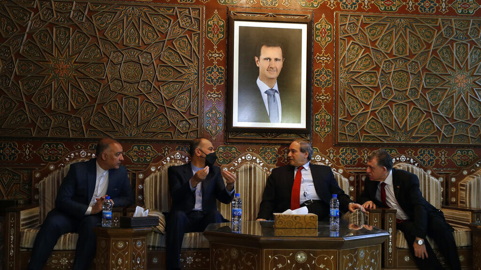 عبد اللهيان: إيران وسوريا تقفان في خندق واحد