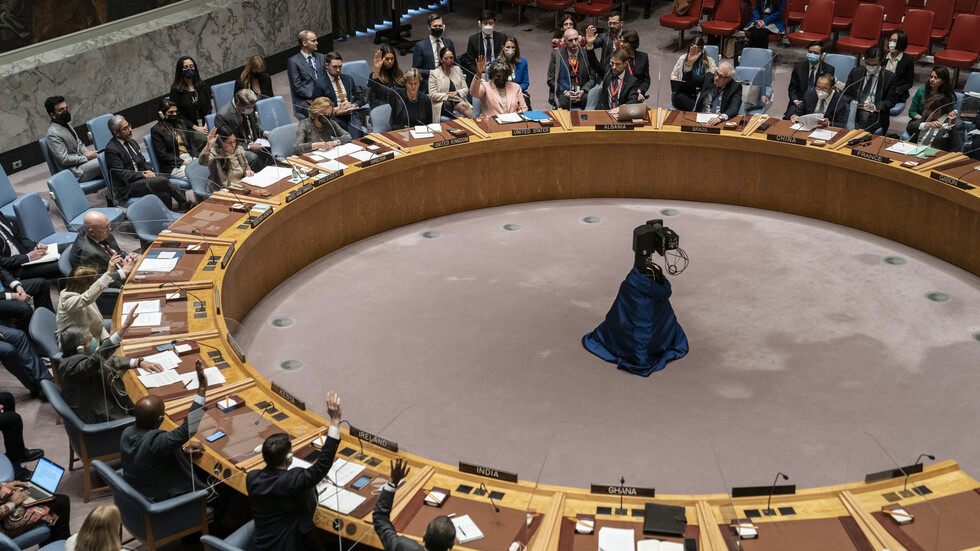 مجلس الأمن لم يتبن مشروع القرار الروسي حول أوكرانيا