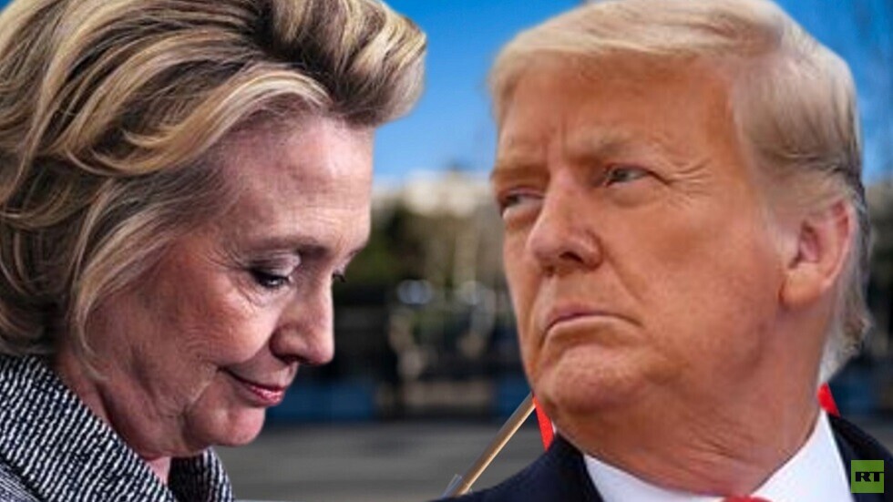 ترامب يرفع دعوى قضائية ضد هيلاري كلينتون بسبب نظرية