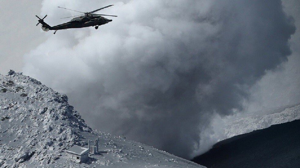 اليابان.. ثوران بركان تحت الماء بالقرب من جزر أوغاساوارا