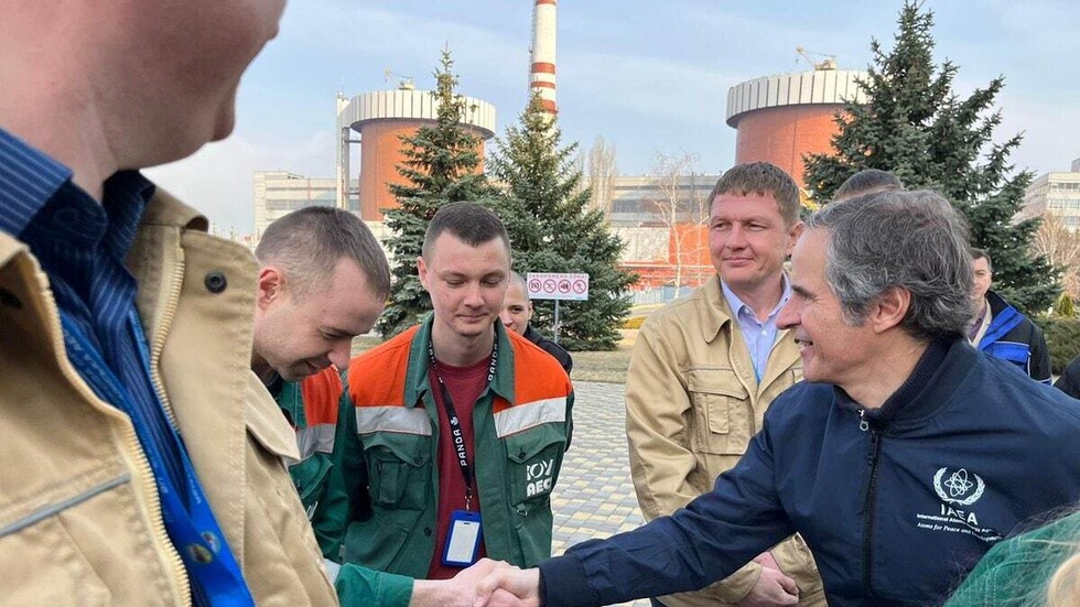 مدير وكالة الطاقة الذرية يصل إلى المحطة الذرية الجنوبية الأوكرانية