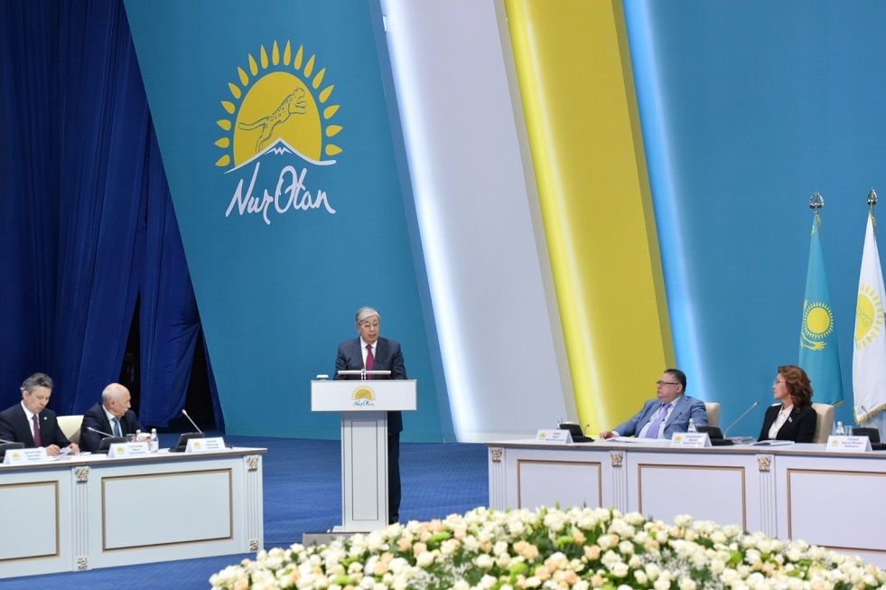 الحزب الحاكم في كازاخستان يغير تسميته