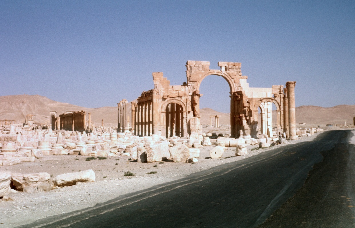 قوس النصر في تدمر (صورة أرشيفية)