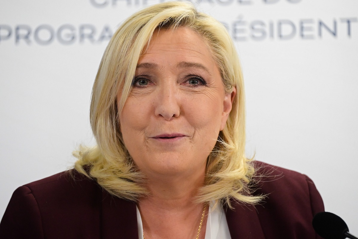 المرشحة للرئاسة الفرنسية عن حزب 