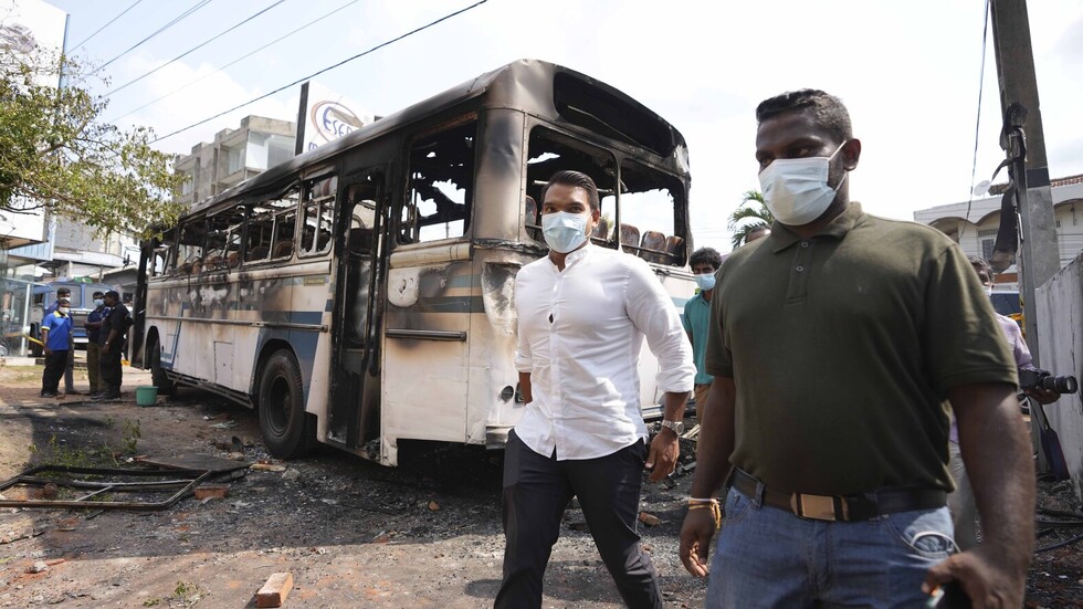 اعتقال عشرات المحتجين على الوضع الاقتصادي في سريلانكا