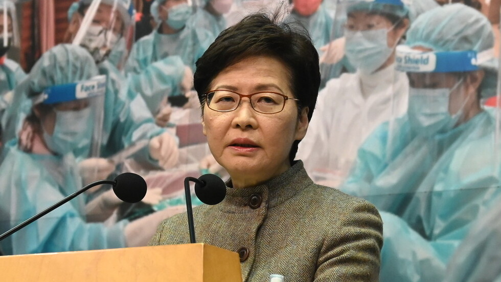 زعيمة هونغ كونغ: لن أترشح لولاية ثانية