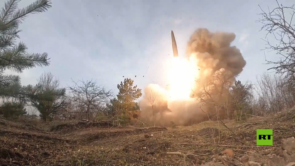إطلاق صواريخ إسكندر باتجاه مستودعات عسكرية أوكرانية