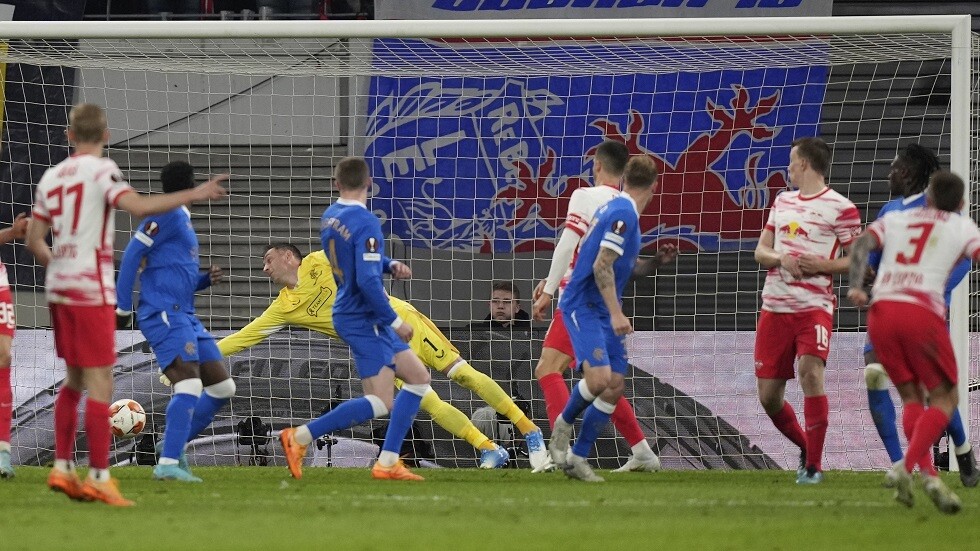 لايبزيغ يهزم غلاسكو رينجرز بهدف إسباني