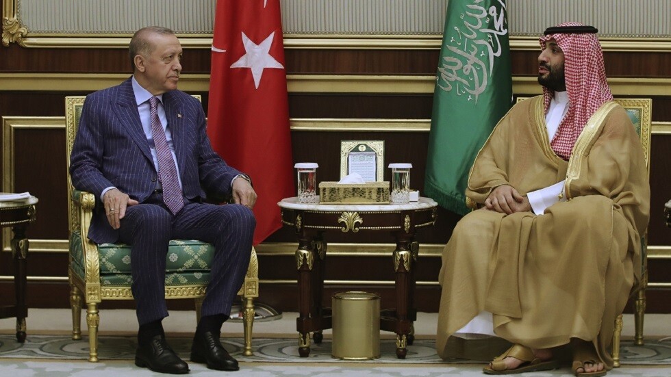 أردوغان يلتقي ولي العهد السعودي في جدة