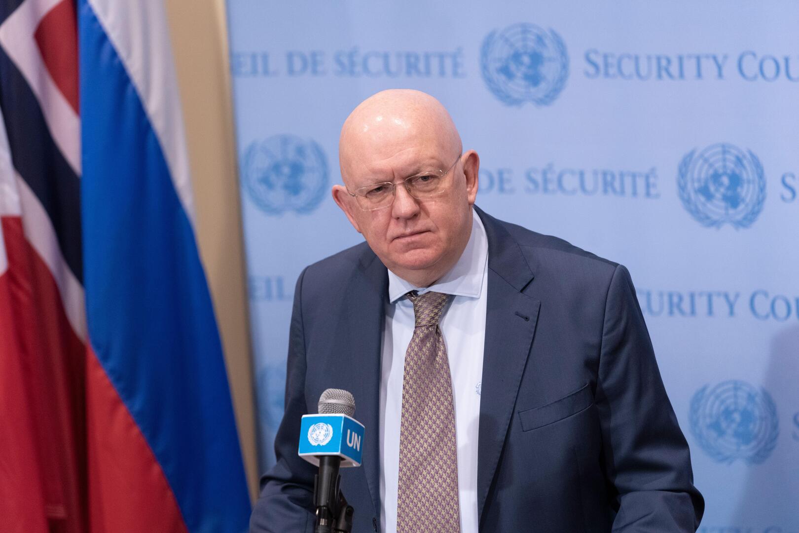 نيبينزيا: روسيا ستقدم لمجلس الأمن الدولي الوقائع حول أحداث بوتشا في أوكرانيا