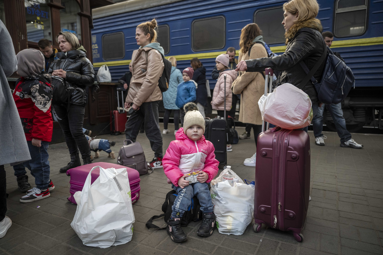 الأمم المتحدة: أكثر من 11 مليون شخص غادروا منازلهم في أوكرانيا منذ بدء العملية العسكرية