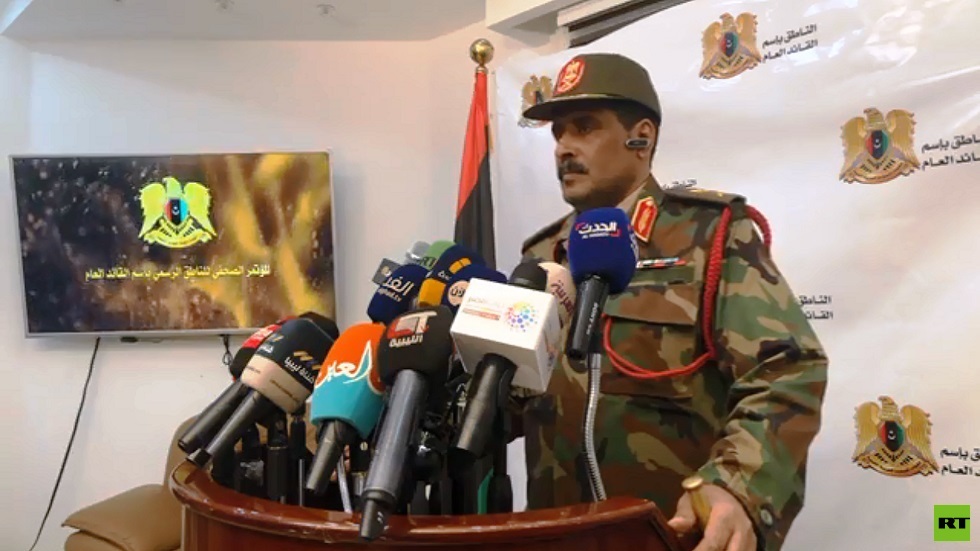 الجيش الليبي ينفي إصدار تعليمات بالإغلاق التدريجي للموانئ وحقول النفط وأنابيب الغاز
